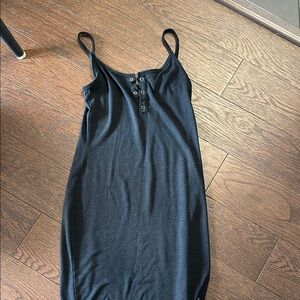 TNA Black Sleeveless Dress